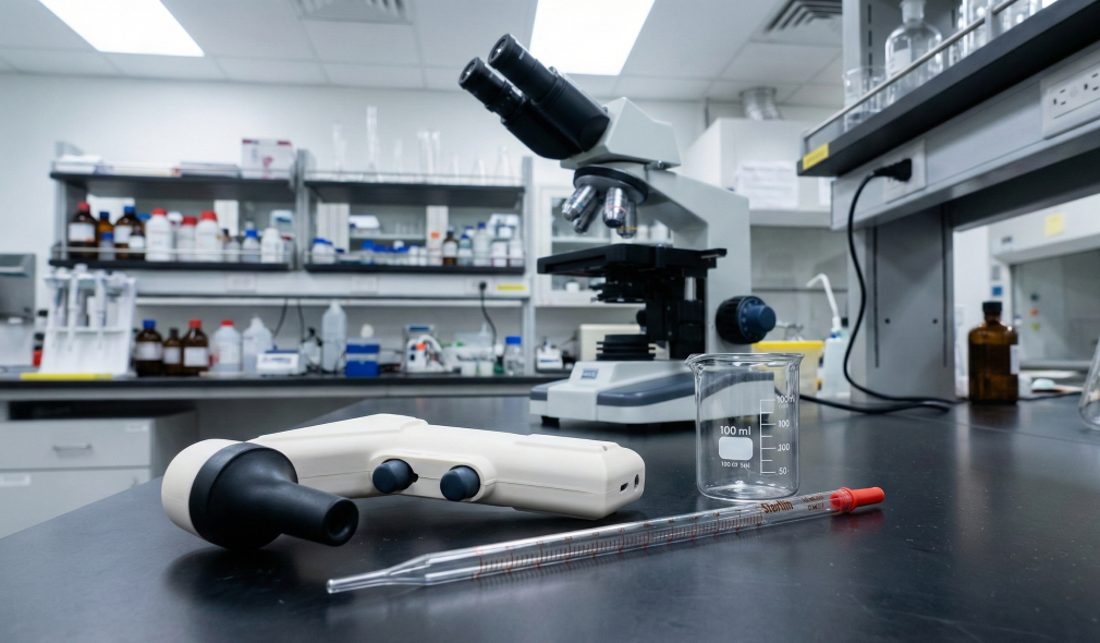 پیپت پرکن ثراتونا مدل آوند در آزمایشگاه بیولوژی